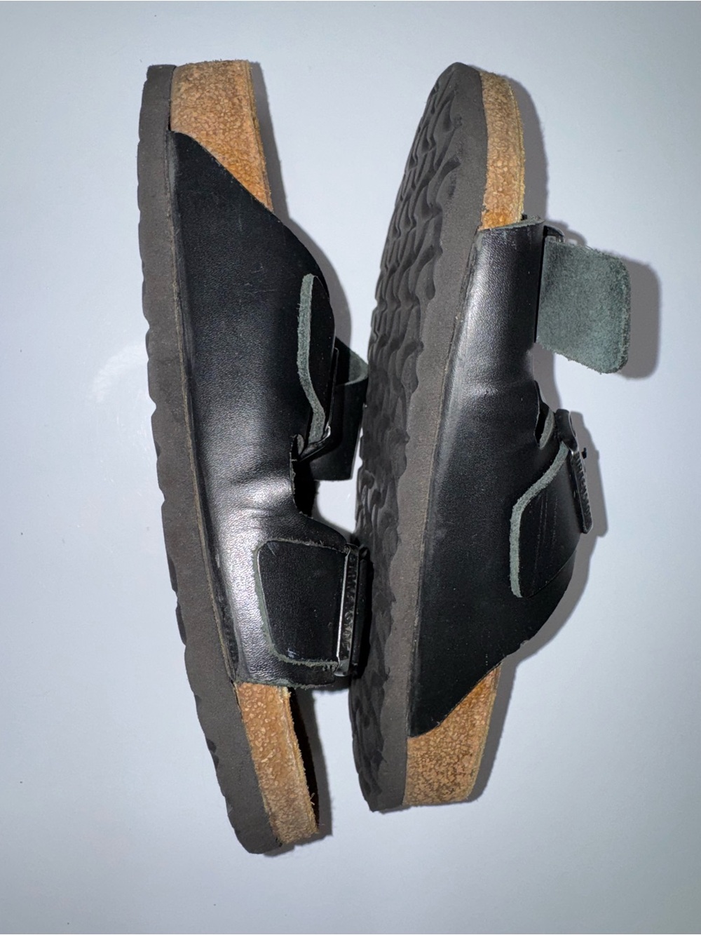 Birkenstock Womens Black Two-Strap Sandals - Picture 6 of 9